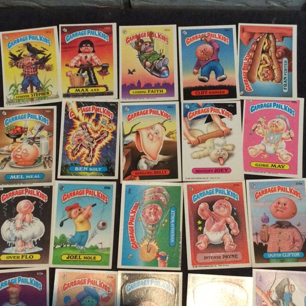 Vintage 1986 Topps Garbage Pail Kids cards mix from series 3, 4, 5 & 6 46 cards - Picture 2 of 7